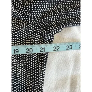 Divided By H&M Polkadot Chiffon Long Balloon Sleeve Blouse Size 10‎ Smocked thumbnail 5