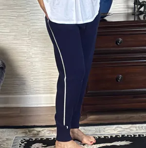RLX Ralph Lauren Washable Cashmere Jogger Pants M Navy NWT MSRP $368 thumbnail 6