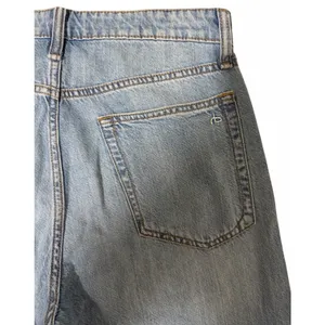 Rag & Bone Lori Mid-Rise‎ Crop Jeans Light Wash Women's Size 27 thumbnail 8