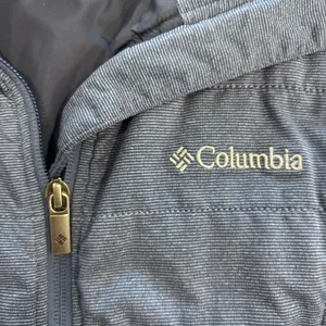 Columbia Outdoor Gorpcore Work Womens XS Blue Quilted Striped Puffer Vest EUC thumbnail 5