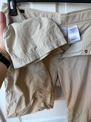 Columbia Women’s Pants Light Tan Omni-Shade Sun Protection Cargo 12 thumbnail 12