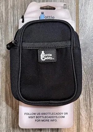 Bottle Buddy Black Mini Travel Pouch NWT thumbnail 1