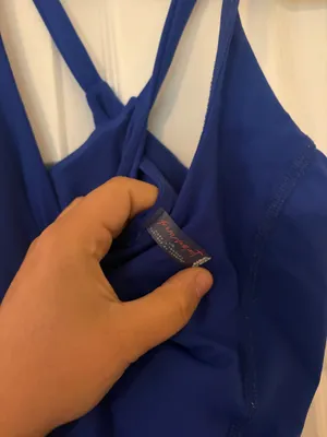 Free People Movement Righteous Runsie Blue thumbnail 4