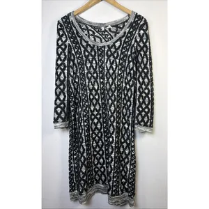 Anthropologie Moth Mini Sweater Dress Womens Medium whimsygoth bohemian designer thumbnail 3