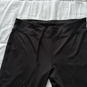 Womens Size XL Leggings Pants‎ Black Gray Drawstring Yoga Activewear Running Gym thumbnail 2