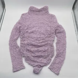 Intimately Free People Lace Lavender Day & Night Bodysuit Shear Stretch Medium thumbnail 3