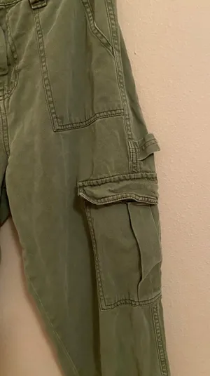 Aeropostale Olive Green Cargo Pants thumbnail 3