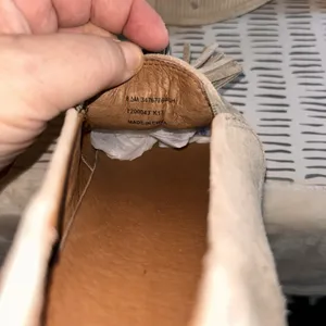 Frye Gemma Tassel Slip On Ash Suede‎ Leather Loafer Sneakers Womens 8.5M Boho thumbnail 7