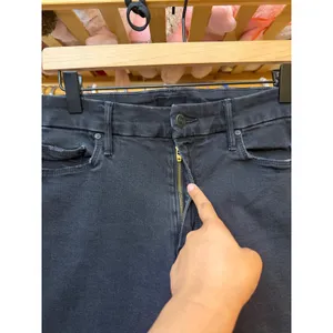MOTHER THE LOOKER ANKLE FRAY Not Guilty‎ Black Size 31 thumbnail 8
