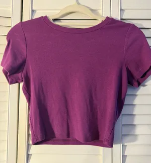 Magenta and Navy Garage Baby Tees thumbnail 1