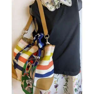coach tote w shoulder w add on looney tunes tie mu thumbnail 5