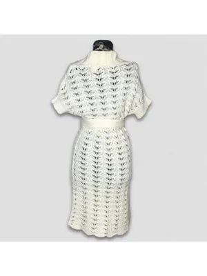 Moda Internacional Victoria's Secret Cable Knit Sweater Dress thumbnail 2