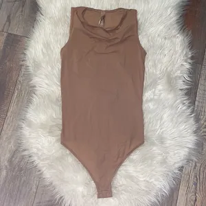 SKIMS Jelly Sheer Sleeveless Thong Bodysuit in Sienna, NWT thumbnail 2