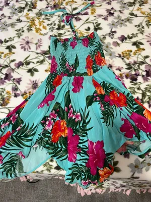 Vintage Hawaiian dress thumbnail 1