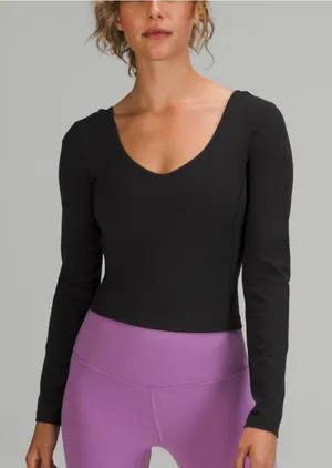 Lululemon Align Long Sleeve Shirt. thumbnail 1