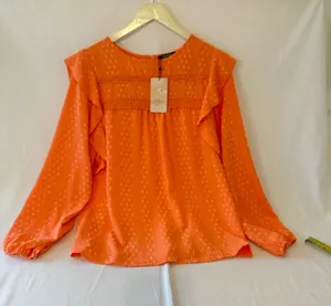 Bright Orange Ruffle thumbnail 1