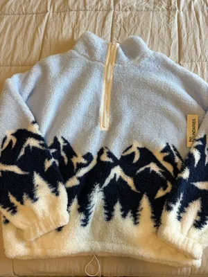Walmart No Boundaries Sherpa Pullover  thumbnail 1