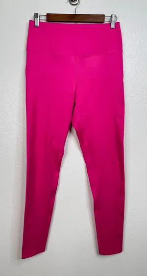 Girlfriend Collective Hot Pink Full Length Leggings Size‎ Large thumbnail 1