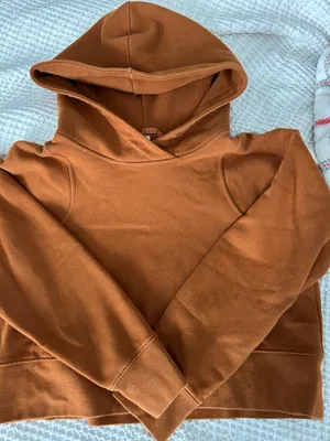 Lululemon Scuba Oversized Funnel-Neck in color "Cinnamon" thumbnail 1