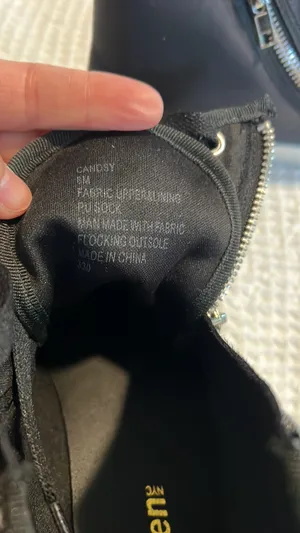 Madden NYC Candsy 8M High Top Lace Up Zipper thumbnail 7