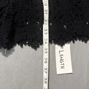 Young Fabulous & Broke Shorts Romper Size Small Black Lace Up Renaissance Gothic thumbnail 11
