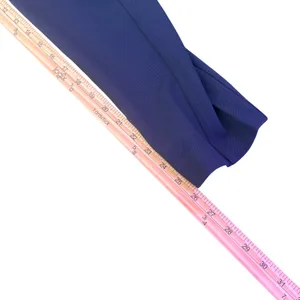 Jason Wu Blue Ponte Knit Pintuck Pants Size 12 P Pull On‎ Ankle Preppy Office thumbnail 8