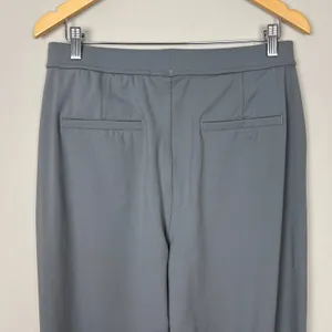 Halara High Waisted Pocket Straight Leg Work Pants Womens‎ PL Petite Large Gray thumbnail 8