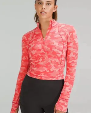 Lululemon Rulu Run Cropped Half-Zip thumbnail 4