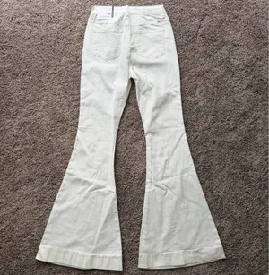 KanCan White Super Flare Jeans thumbnail 4