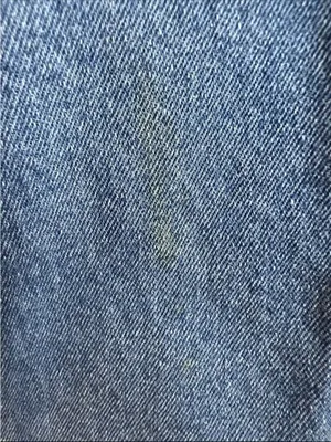Vintage Blair Denim Baseball Jacket Women's L Blue Long Sleeve *see Photos thumbnail 5