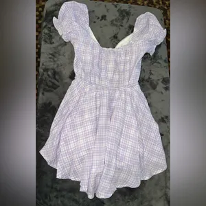 Princess Polly Maree Romper in Lilac Size 4 New with tag thumbnail 6