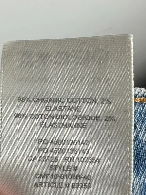 Aritzia Denim Forum Arlo High Rise Straight‎ 28L Jeans Size 26 thumbnail 12