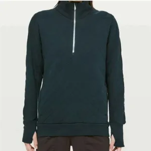 Lululemon‎ Forever Warm Pullover Nocturnal Teal size 2 thumbnail 2