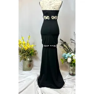 Runaway The Label Mae Partially See Through Maxi Dress Black S thumbnail 11
