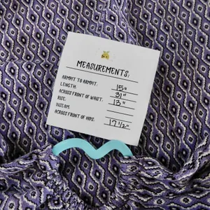 ZARA Lilac Jacquard Open Back Mini Dress Heart Detail Retro Knit Purple Small thumbnail 15