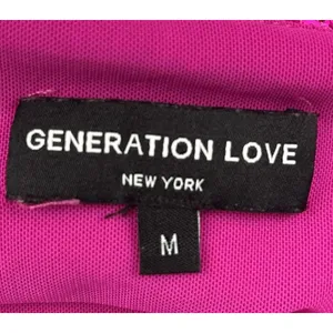 Generation Love Women’s Size M Soft Cami Top Sequin Hot Pink Barbie Coquette Fairy Cowl Neck thumbnail 5