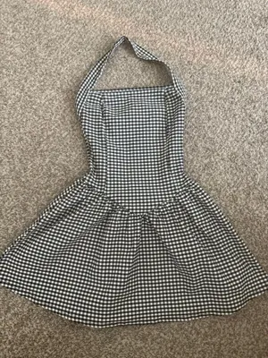 21 Saints Black & White Gingham Dress thumbnail 1