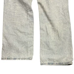 High Rise Baggy Jeans Light Acid Wash Wide Leg Y2K Aeropostale SZ 12 Reg Relaxed thumbnail 7