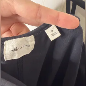 Wilfred Free Aritzia Divinity Jumpsuit Kick Flare Athletic Sz M 869 thumbnail 5