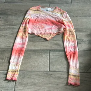 Superdown mesh long sleeve top thumbnail 1