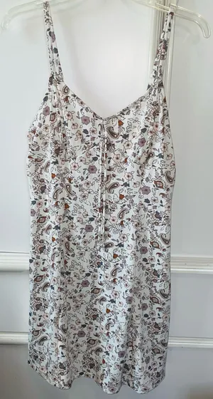 WallFlower Floral Paisley Spaghetti Strap Sundress thumbnail 1