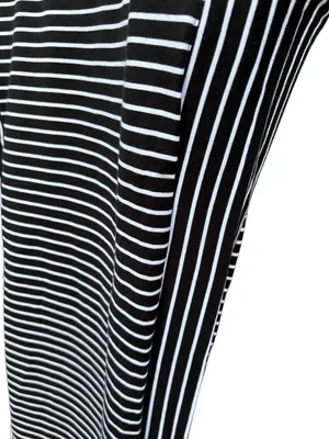 NWT EVEREVE CHARLIE Scoop Neck Pima Cotton Dress Stripe Large Retail $98.00 thumbnail 8