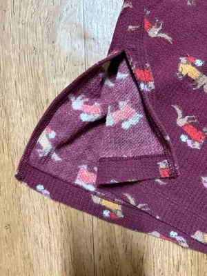 Aerie Long Sleeve & Long Pants Waffle Style Pajama Set - Size Small (both) thumbnail 4