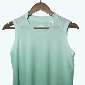Slazenger Shirt Women's Size XS Mint Green Ombré Golf Active Wear Sleeveless thumbnail 2