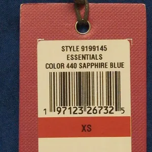 NWT Vince Camuto Sapphire Blue Cobalt V Neck Sleeveless Polyester Blouse Size XL thumbnail 7