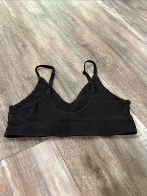 Pact Organic- Wireless Bralette - Black Small thumbnail 6