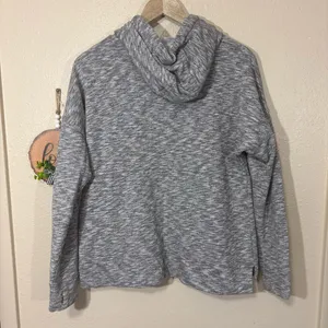 Carhartt Women’s Marled Gray Hooded Sweater Size M thumbnail 5