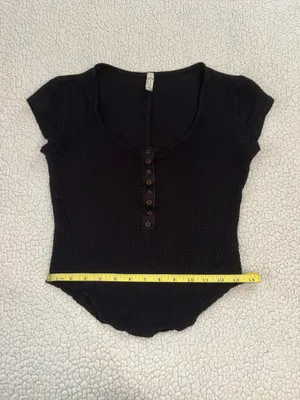 Free People One Of The Girls Baby Tee thumbnail 7