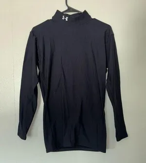 Under Armour Black Long Sleeve Tee thumbnail 1