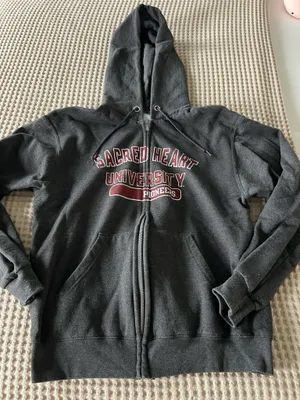 Champion Sacred Heart University grey zip up hoodie Size S #college thumbnail 1